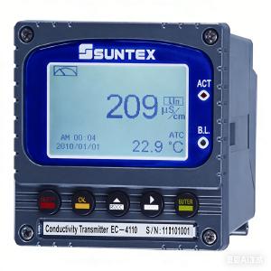 SUNTEX EC-4110在線電導(dǎo)率/電阻率變送器工業(yè)數(shù)顯電導(dǎo)率儀水質(zhì)電導(dǎo)監(jiān)測儀