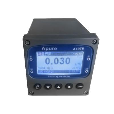 Apure A10TR工業(yè)在線濁度儀污水處理懸浮物污泥濃度監(jiān)測盤裝濁度控制器